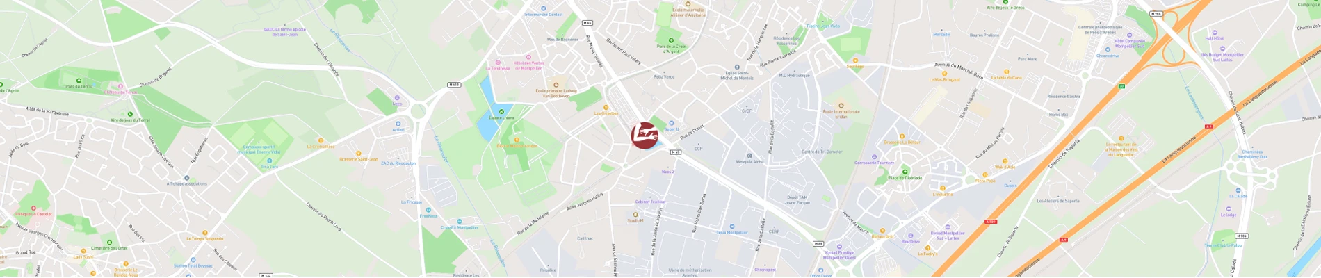 google map position